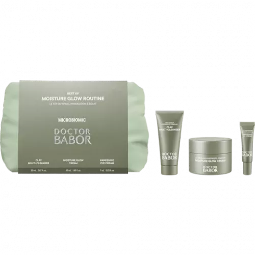 DOCTOR BABOR Moisture Glow Routine - Set für ein ebenmäßiges und strahlendes Hautbild